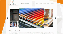 Desktop Screenshot of kristalads.com